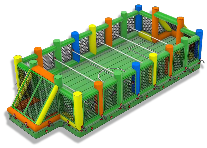 Игровое поле для человеческого футбола