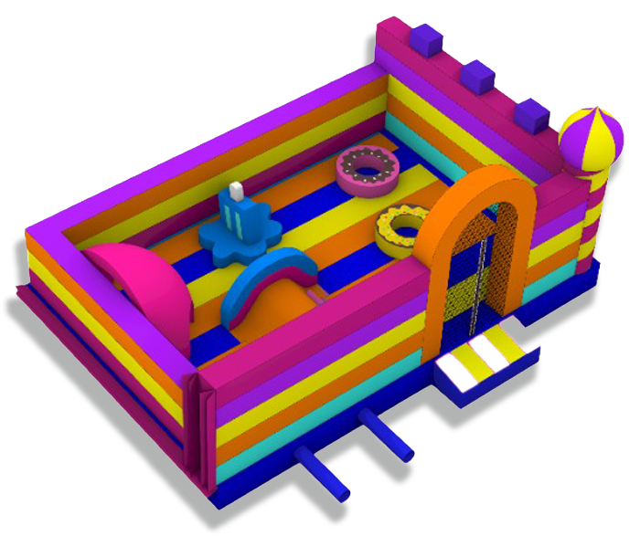 Прыгающая воздушная подушка