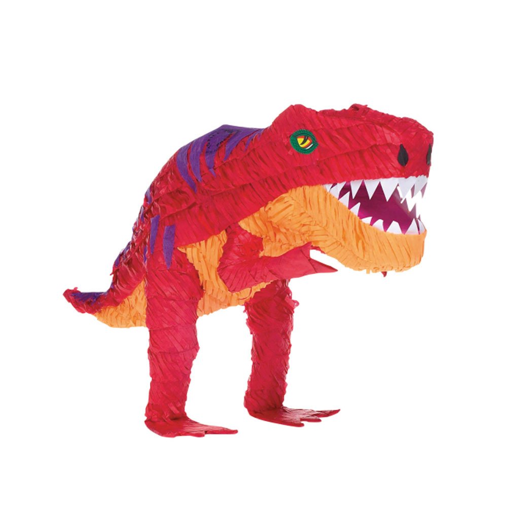 ΠΙΝΙΑΤΑ ΚΟΚΚΙΝΟΣ T-REX ΧΑΡΤΙΝΟΣ 25.4X19X55.8CM - Πέργαμος