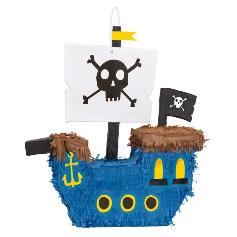 PINATA 3D PIRATE SHIP 25X10X50CM - Pergamos