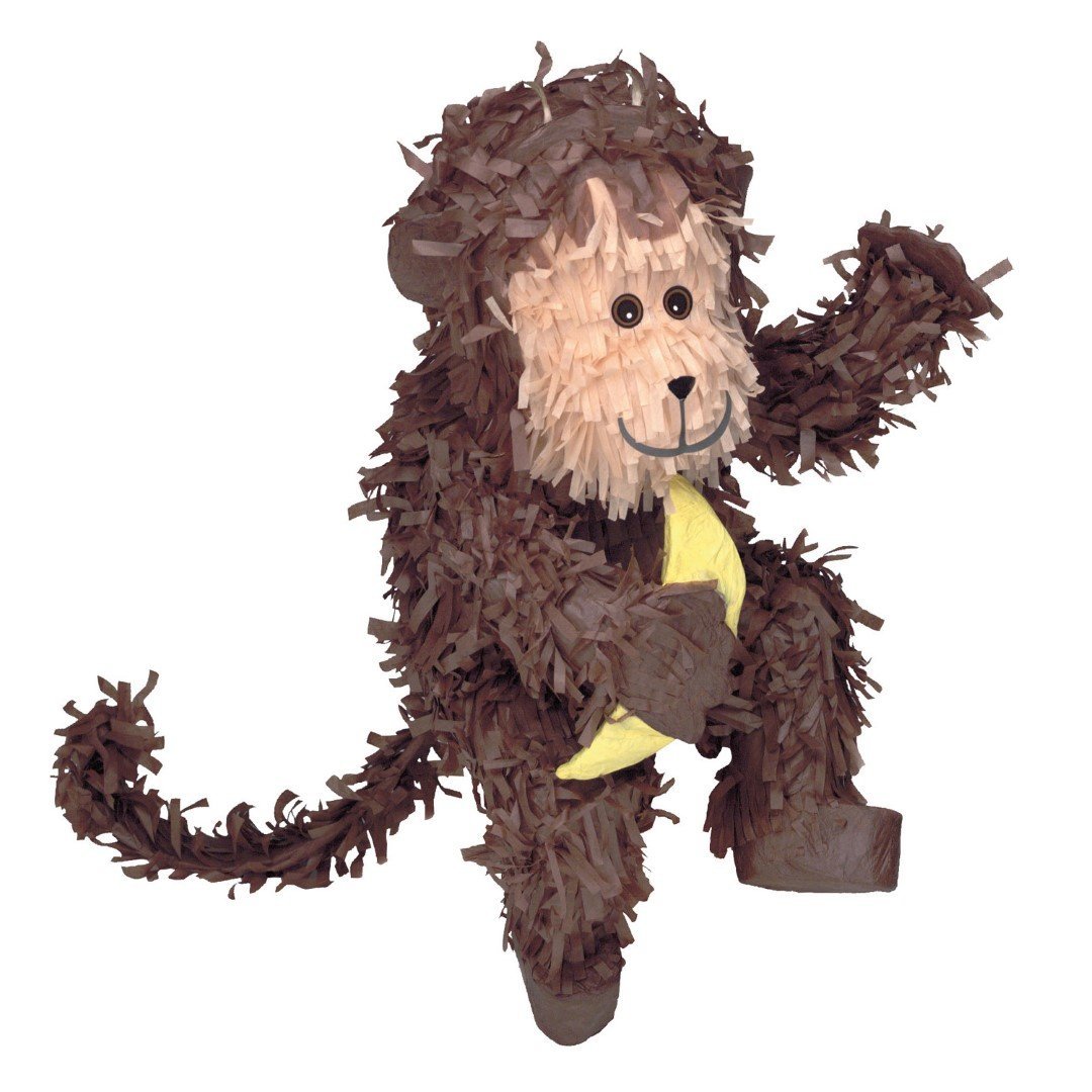 PINATA MONKEY PAPER 24.7X50.8X20.9CM - Pergamos