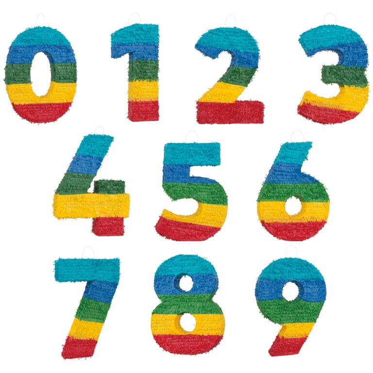 ΠΙΝΙΑΤΑ ΠΟΛΥΧΡΩΜΟΙ ΑΡΙΘΜΟΙ 53.3CM - Πέργαμος