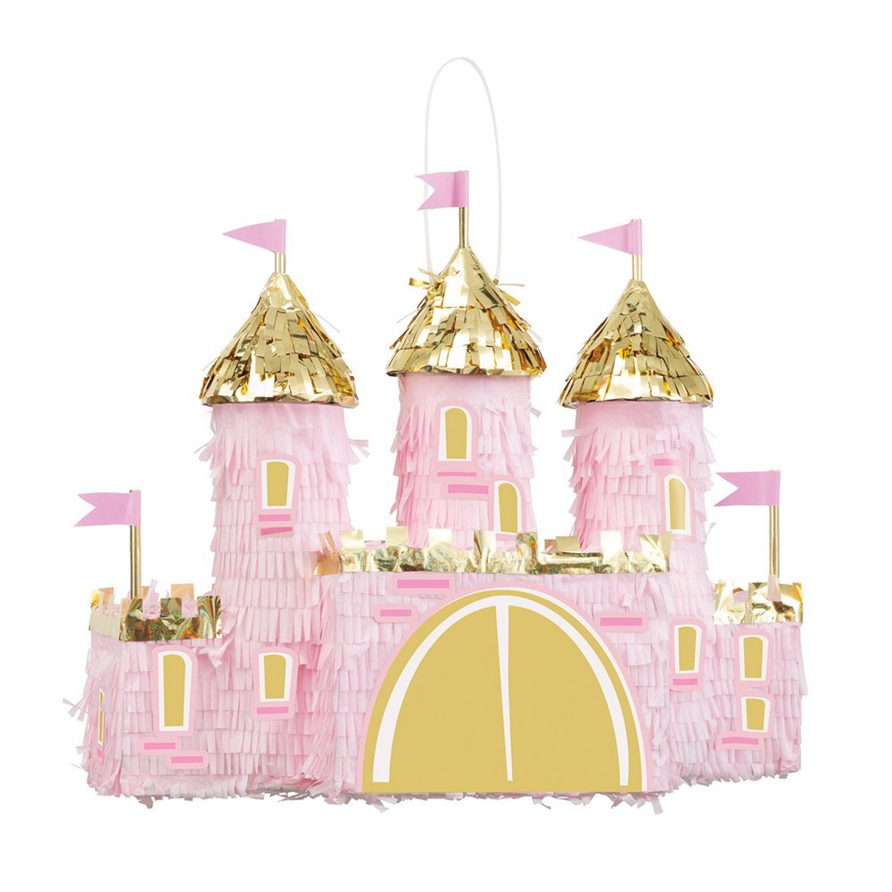 PRINCESS CASTLE PINATA 42X28CM - Pergamos