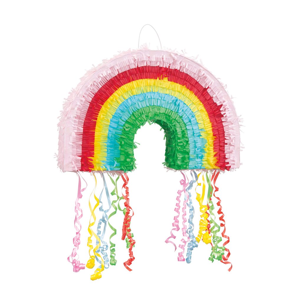 RAINBOW PINATA 33X21CM - Pergamos