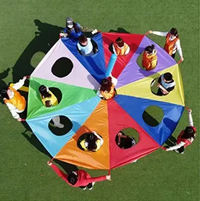 Pop-Up Round Parachute mole game