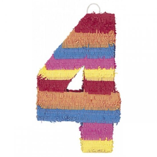 Pinata Numeral 4