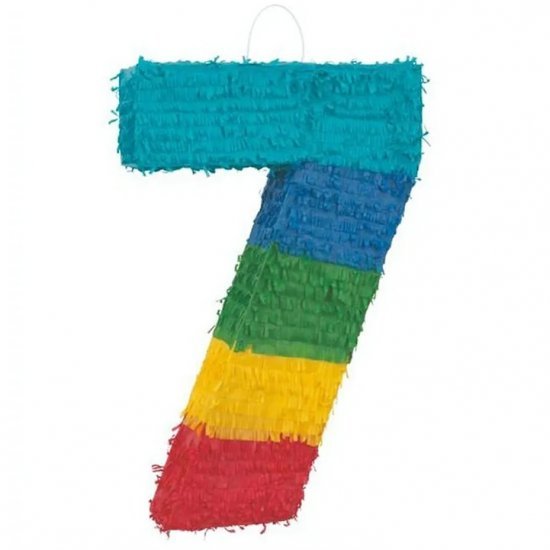 Pinata Numeral 7