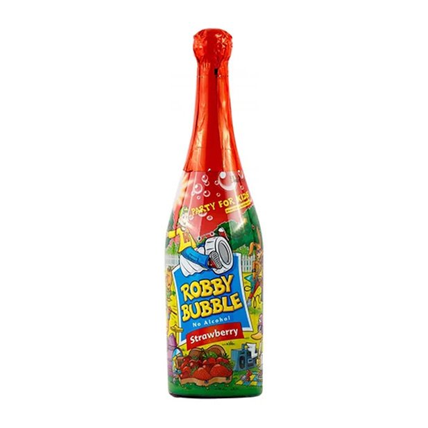 Robby Bubble Strawberry 0,75l